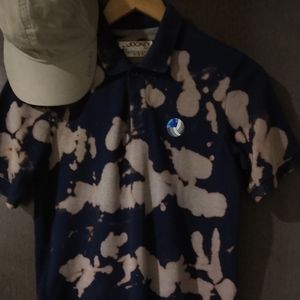 Jockey tie die bleached shirt